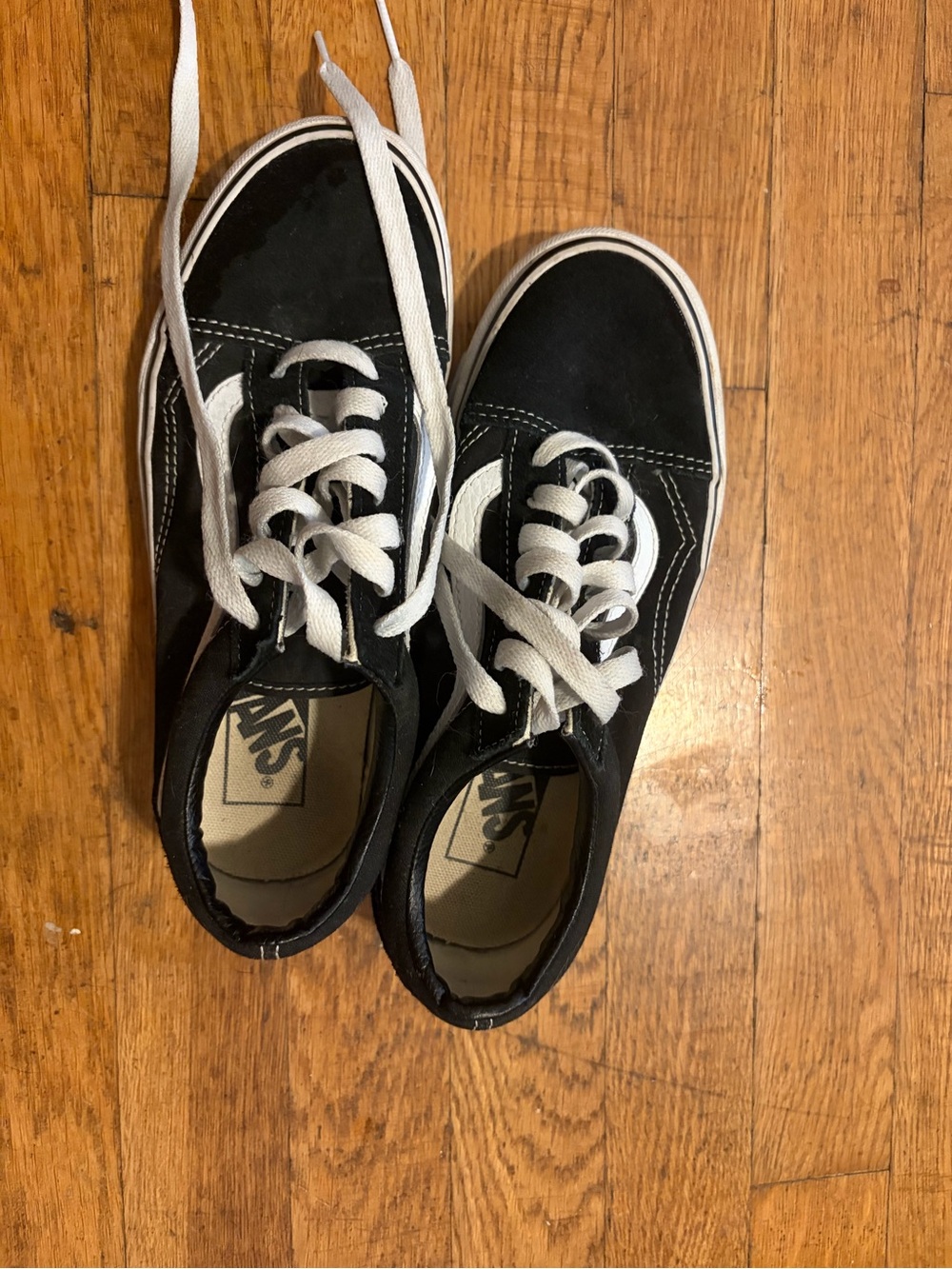 Vans Classic Black/White Low-Top Sneakers